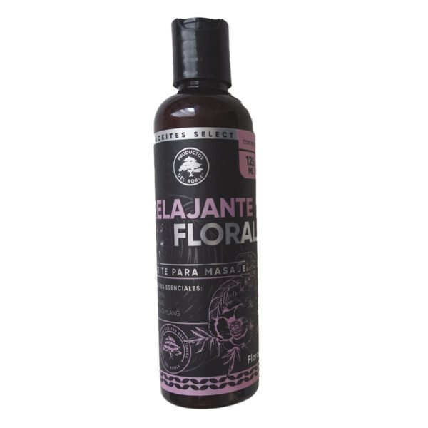 aceite corporal a base de jazmin, rosas, ylang ylang, floral, relajacion 125ml, belleza, cuidadao de la piel