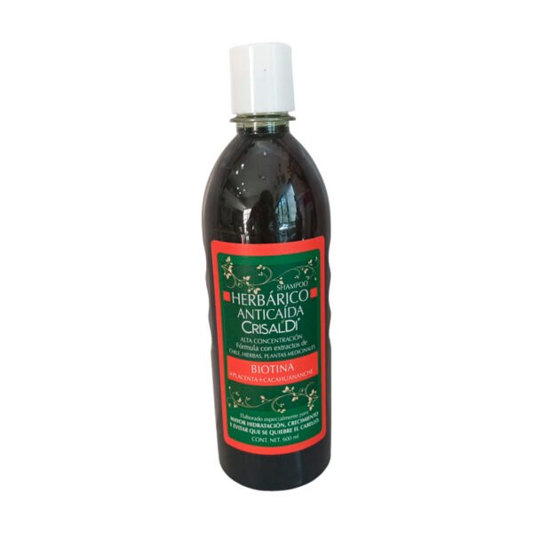 shampu champu de biotina, placenta y cacahuananche activos 600ml, shampoo cuidado capilar, belleza
