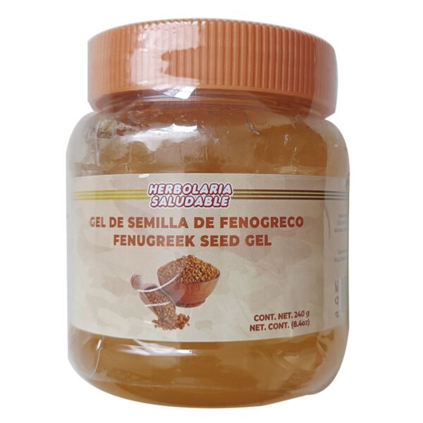 crema gel corporal de semillas de fenogreco 240g, belleza, cuidado de la piel
