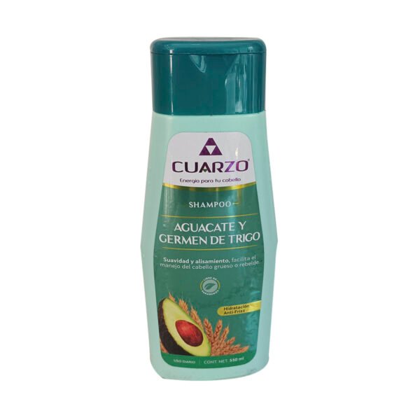 Shampu champu de aguacate y germen de trigo, 550ml, shampoo cuidado capilar, belleza